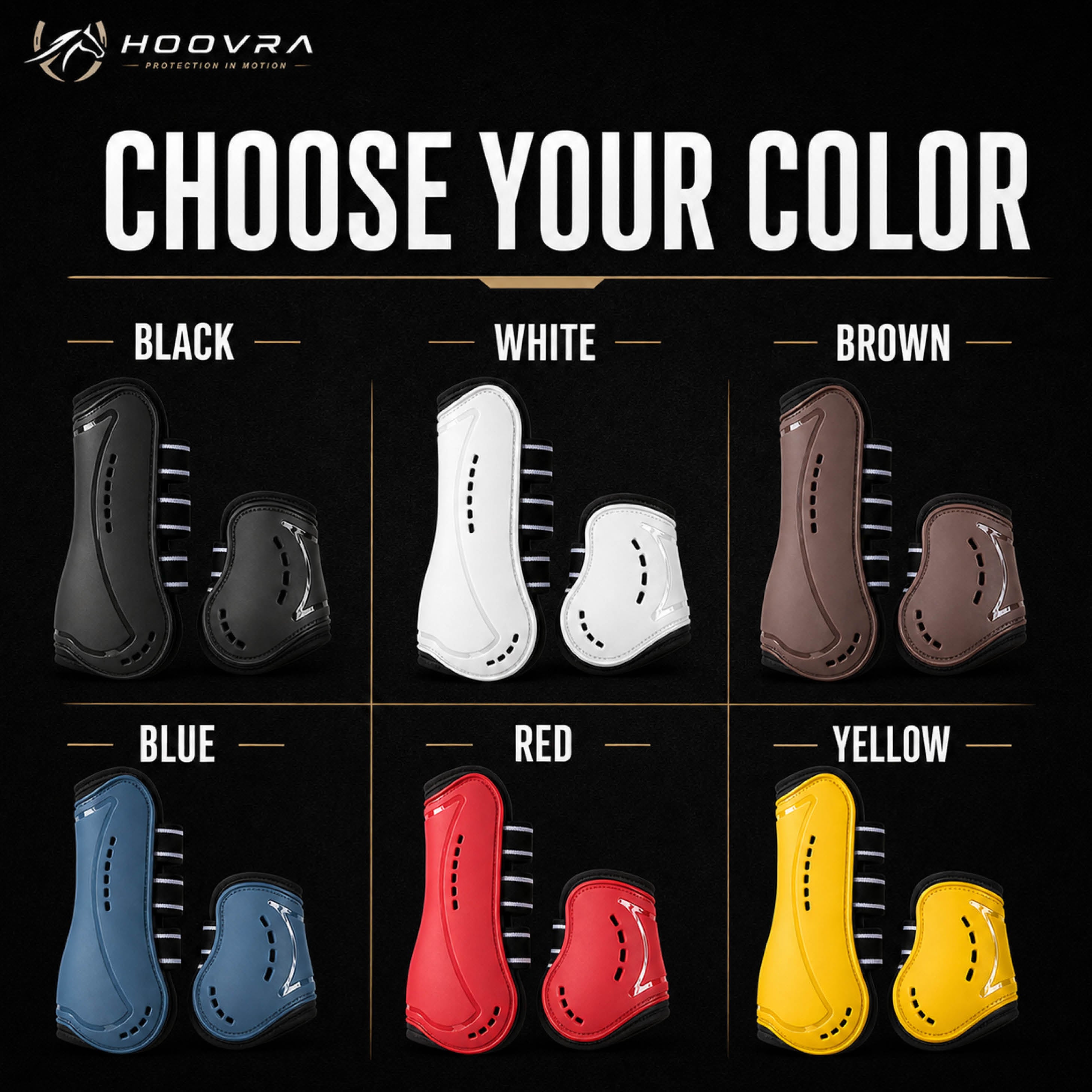 Stride Shield vented tendon and fetlock boot set for horses - product image 10